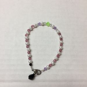 Unique Swarovski bracelet-Handmade